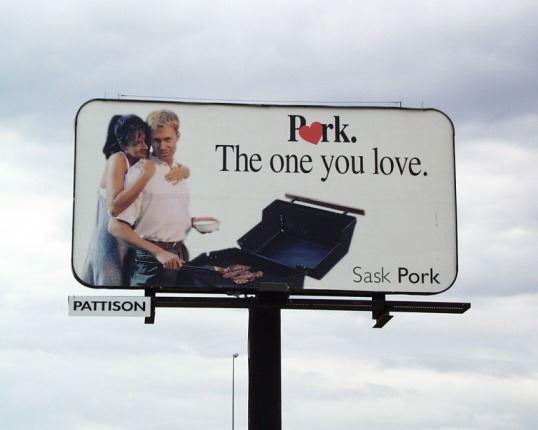 If you can't be with the one you pork...